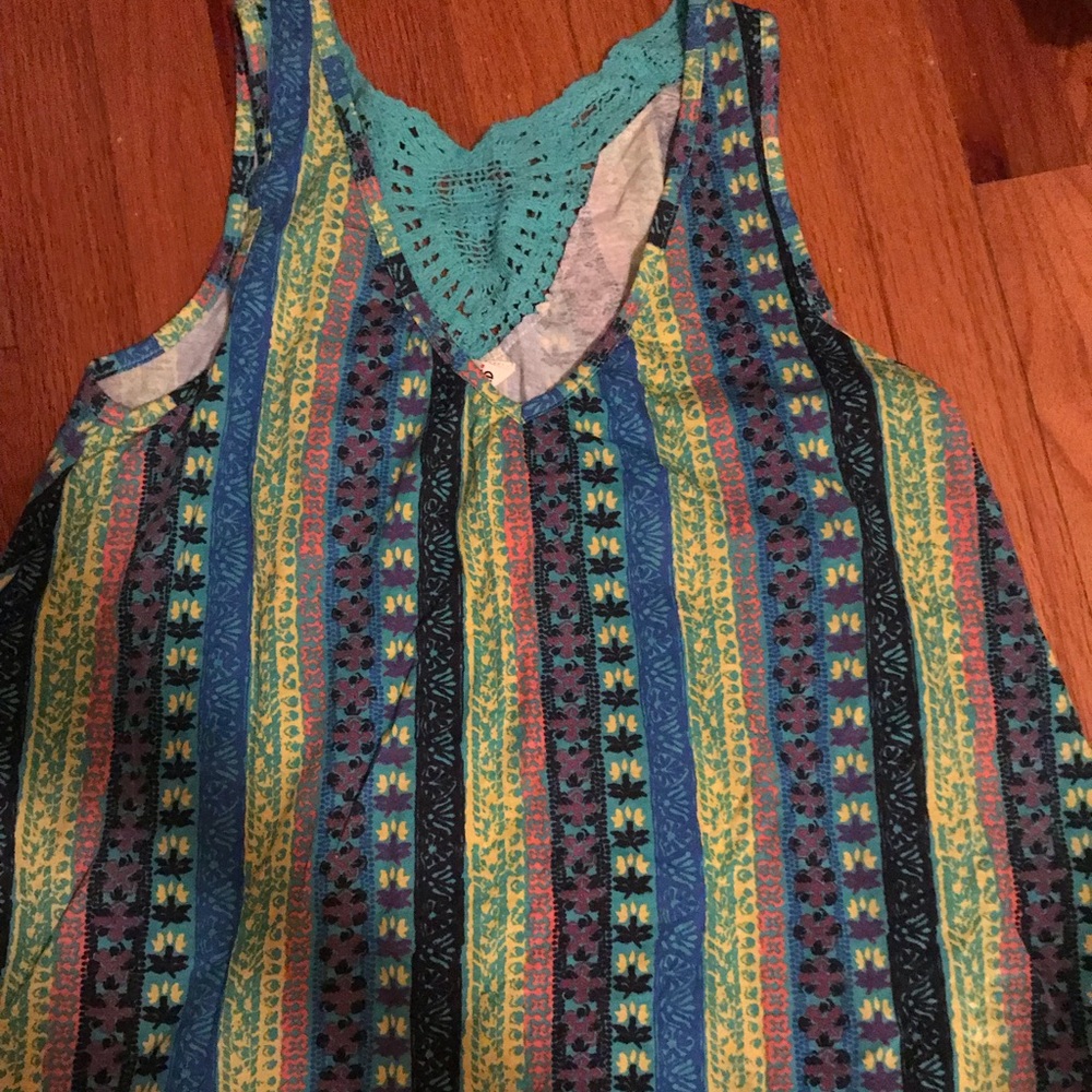 Patterned tank top